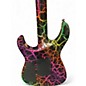 Used Jackson PRO SL3M Rainbow Crackle Solid Body Electric Guitar