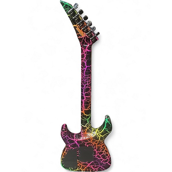 Used Jackson PRO SL3M Rainbow Crackle Solid Body Electric Guitar