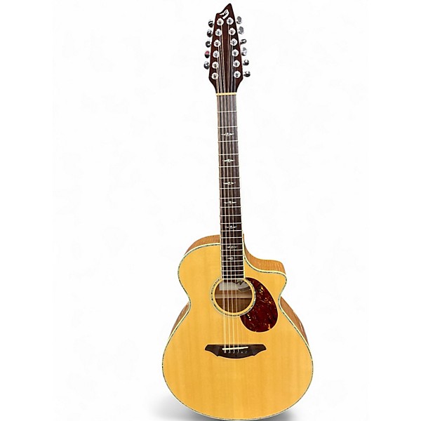 Used Breedlove Atlas Series Stage J350/EFE12 Jumbo Natural 12 String Acoustic Electric Guitar
