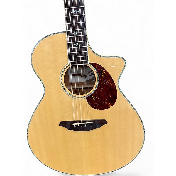 Used Breedlove Atlas Series Stage J350/EFE12 Jumbo Natural 12 String Acoustic Electric Guitar