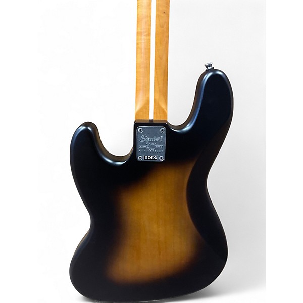 Used Squier 40TH ANNIVERSARY JAZZ BASS TABACCO BURST Electric Bass Guitar