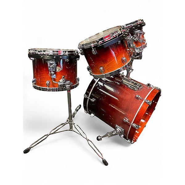 Used 2002 TAMA 5 Piece Starclassic CHERRY FADE Drum Kit