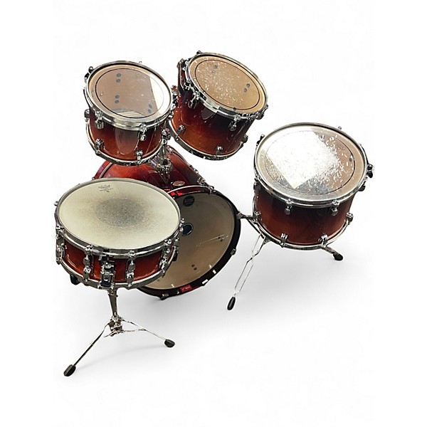 Used 2002 TAMA 5 Piece Starclassic CHERRY FADE Drum Kit