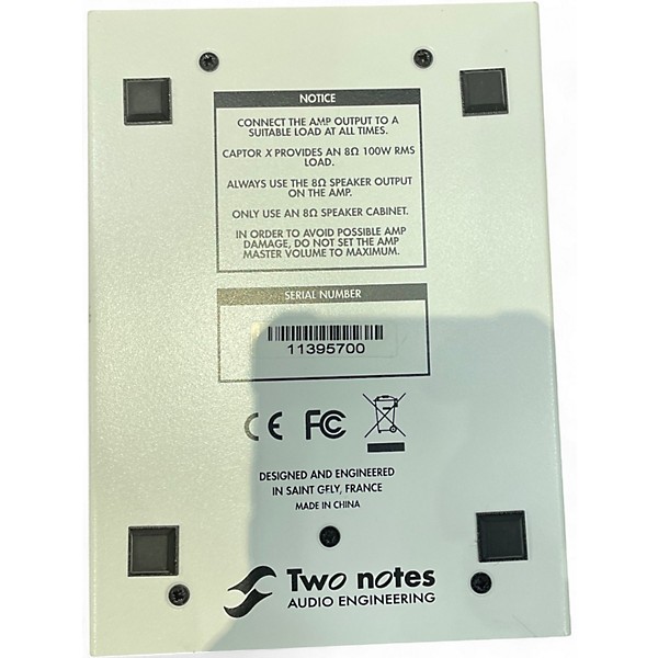 Used Two Notes Torpedo Captor X Power Attenuator