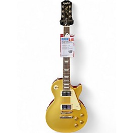 Used 2022 Epiphone Les Paul Standard 1950s Goldtop Solid Body Electric Guitar