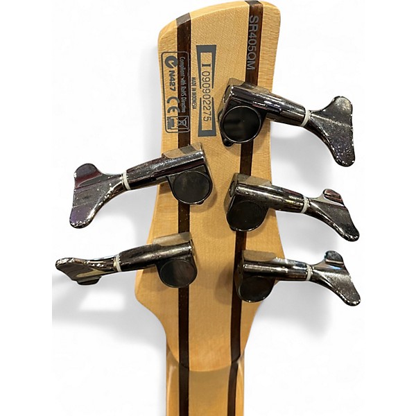 Used Ibanez SR405 5 String DRAGON EYE BURST Electric Bass Guitar