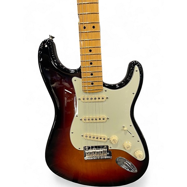 Used Fender American Professional II Stratocaster 3 Color Sunburst Solid Body Electric Guitar