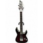 Used Schecter Guitar Research C1 Platinum FR Crimson Red Trans Solid Body Electric Guitar thumbnail
