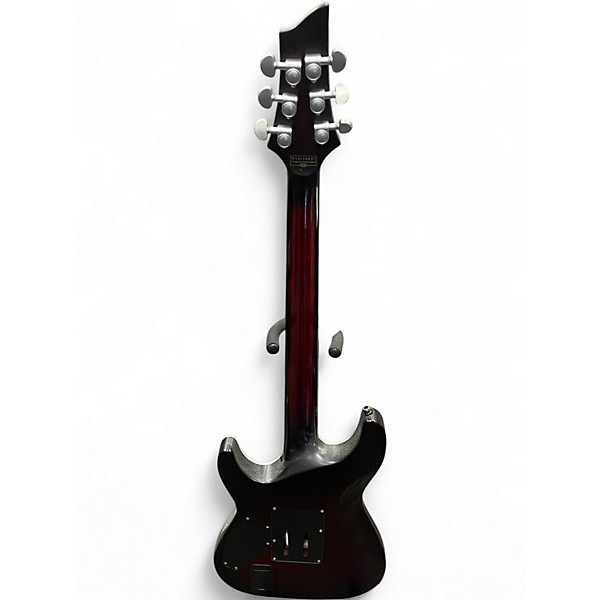 Used Schecter Guitar Research C1 Platinum FR Crimson Red Trans Solid Body Electric Guitar