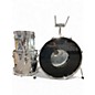 Used TAMA 3 Piece Rockstar Chrome Silver Drum Kit thumbnail