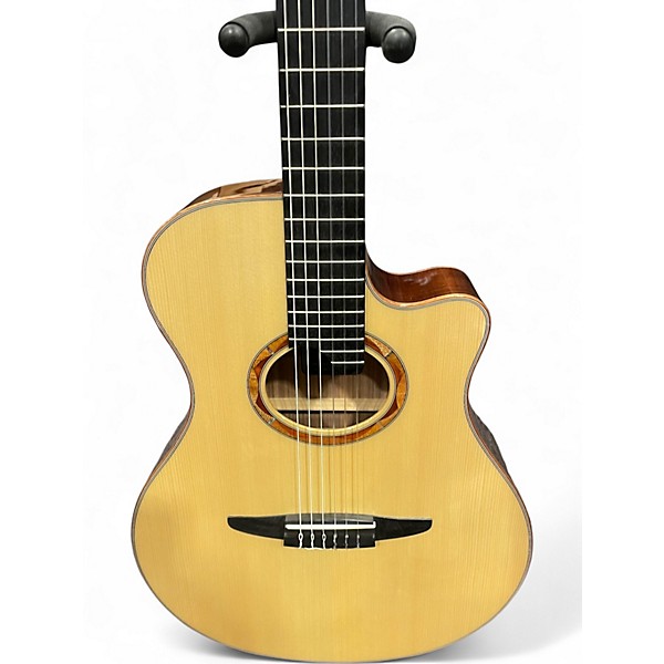 Used Yamaha ntx5 Natural Classical Acoustic Electric Guitar