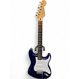 Used Fender Standard Stratocaster BLUE Solid Body Electric Guitar