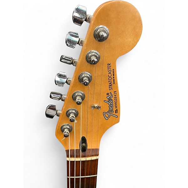 Used Fender Standard Stratocaster BLUE Solid Body Electric Guitar