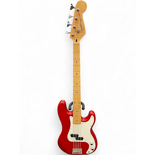 Used Squier II PRECISION BASS Torino Red Electric Bass Guitar
