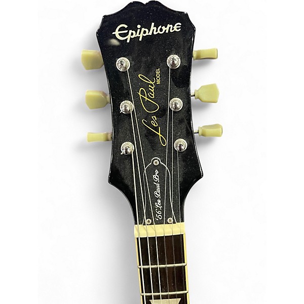 Used Epiphone 1956 Reissue Les Paul Chicago Blue Solid Body Electric Guitar