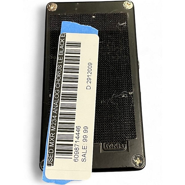 Used MXR M234 Analog Chorus LE Black Effect Pedal