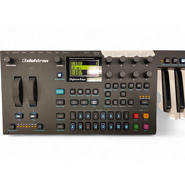 Used Elektron Digitone Keys Synthesizer