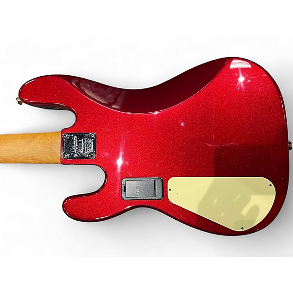 Used Charvel SAN DIMAS JJV Candy Apple Red Metallic Electric Bass Guitar