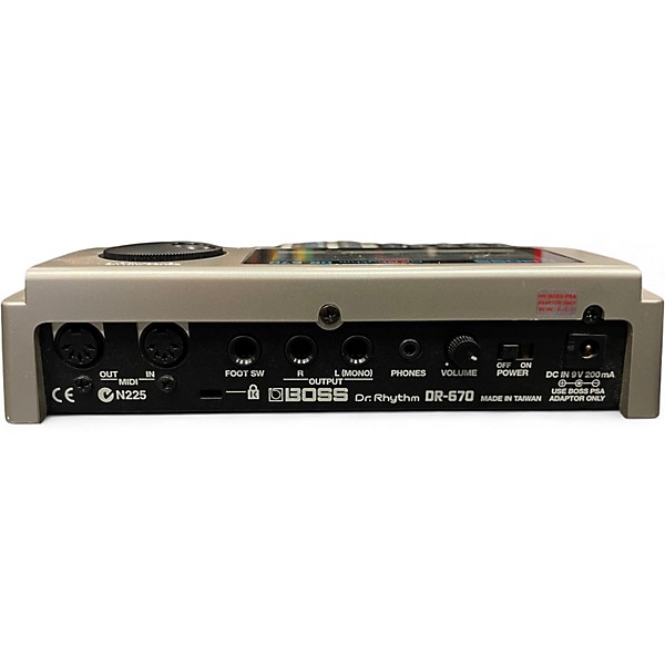Used BOSS DR670 Dr Rythym Drum Machine
