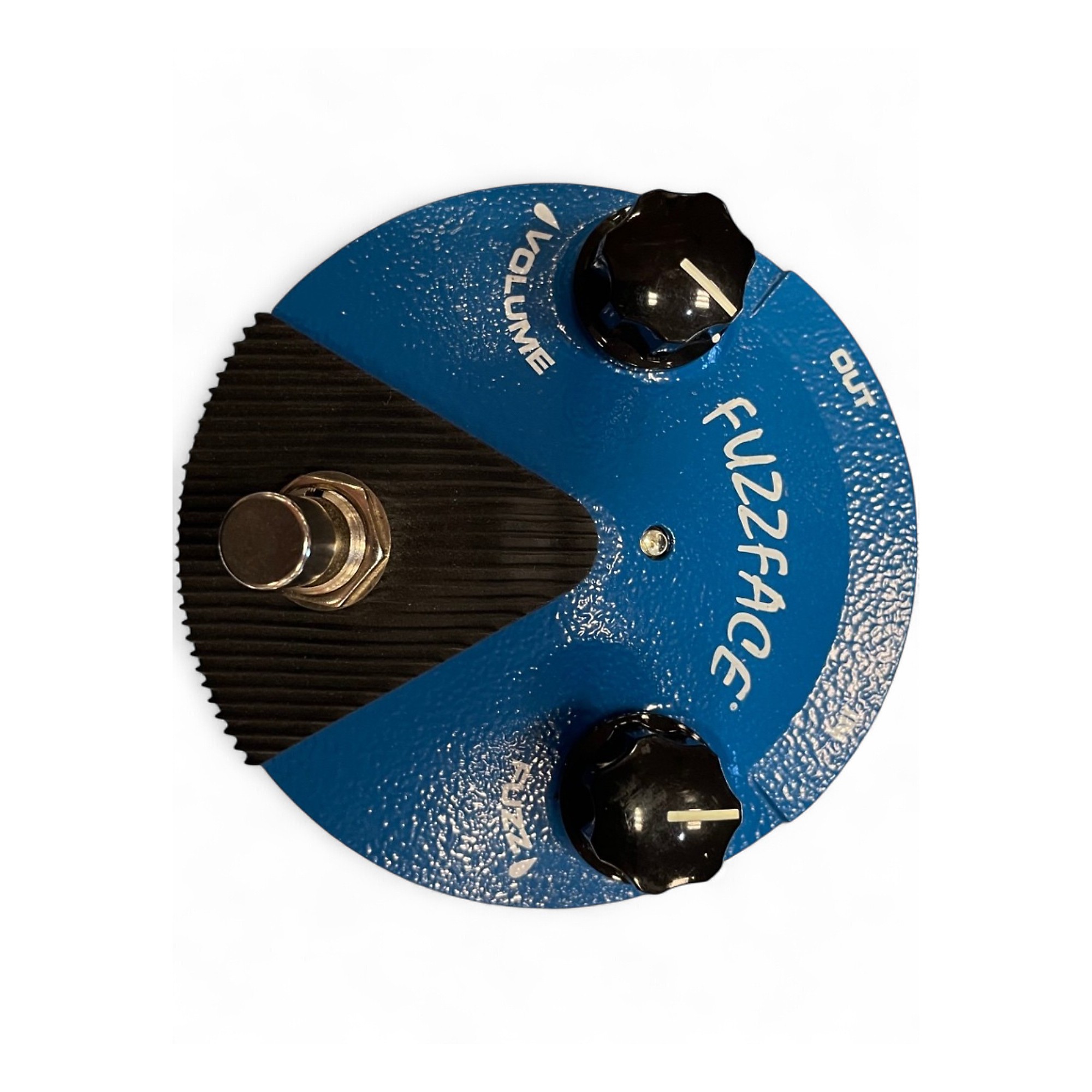 Fuzz Face Mini Silicon FFM1：USED Dunlop Silicon Fuzz Face Mini - Blue | Long & McQuade