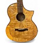 Used Ibanez AEW40 ASH BURL Acoustic Electric Guitar