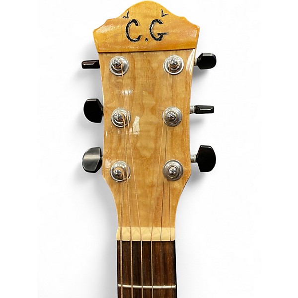 Used Ibanez AEW40 ASH BURL Acoustic Electric Guitar