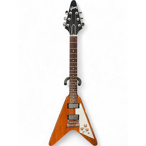 Used Gibson Flying V Natural Solid Body Electric Guitar
