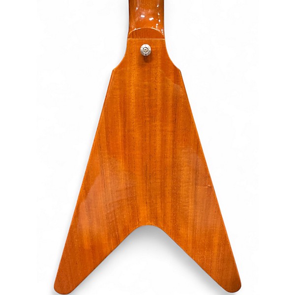 Used Gibson Flying V Natural Solid Body Electric Guitar