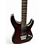 Used Schecter Guitar Research C-1 Platinum FS R Satin Crimson Burst Solid Body Electric Guitar