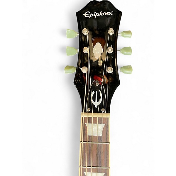 Used Epiphone EJ160E John Lennon Signature JL Sunburst Acoustic Electric Guitar