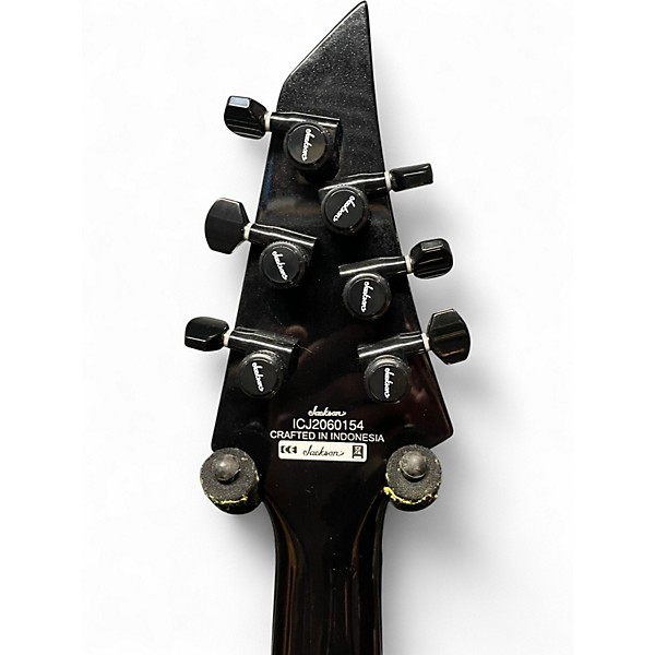 Used Jackson Chris Broderick Pro Series Solo 6 Black Solid Body Electric Guitar