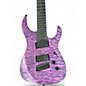 Used Legator N7FSS PURPLE QM Solid Body Electric Guitar