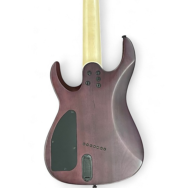 Used Legator N7FSS PURPLE QM Solid Body Electric Guitar