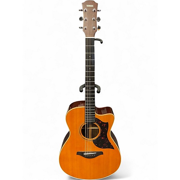 Used Yamaha AC3R Vintage Natural Acoustic Electric Guitar