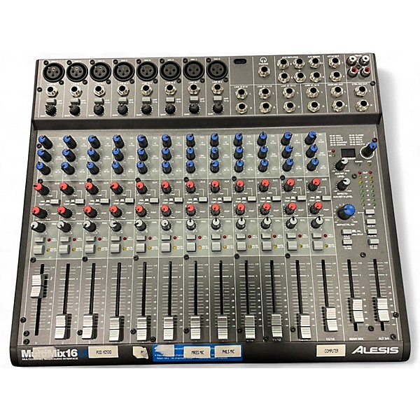 Used Alesis Multimix16 Powered Mixer