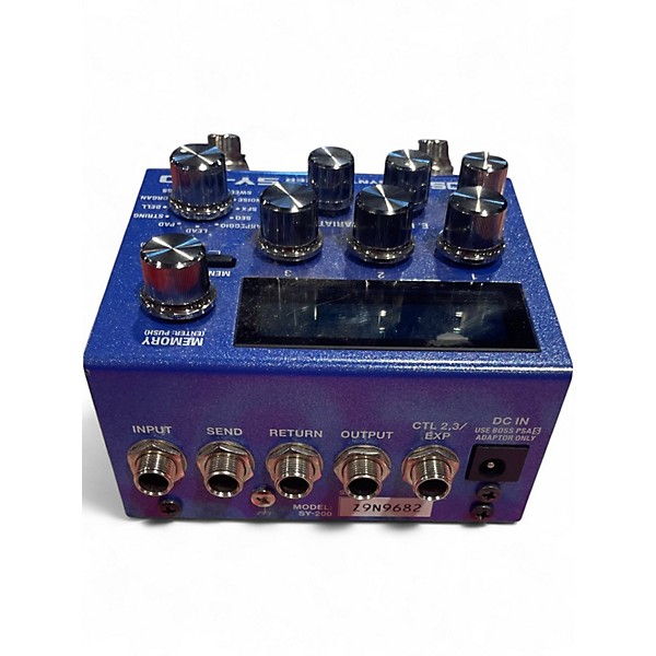 Used BOSS SY200 Guitar Synthesizer Effect Pedal