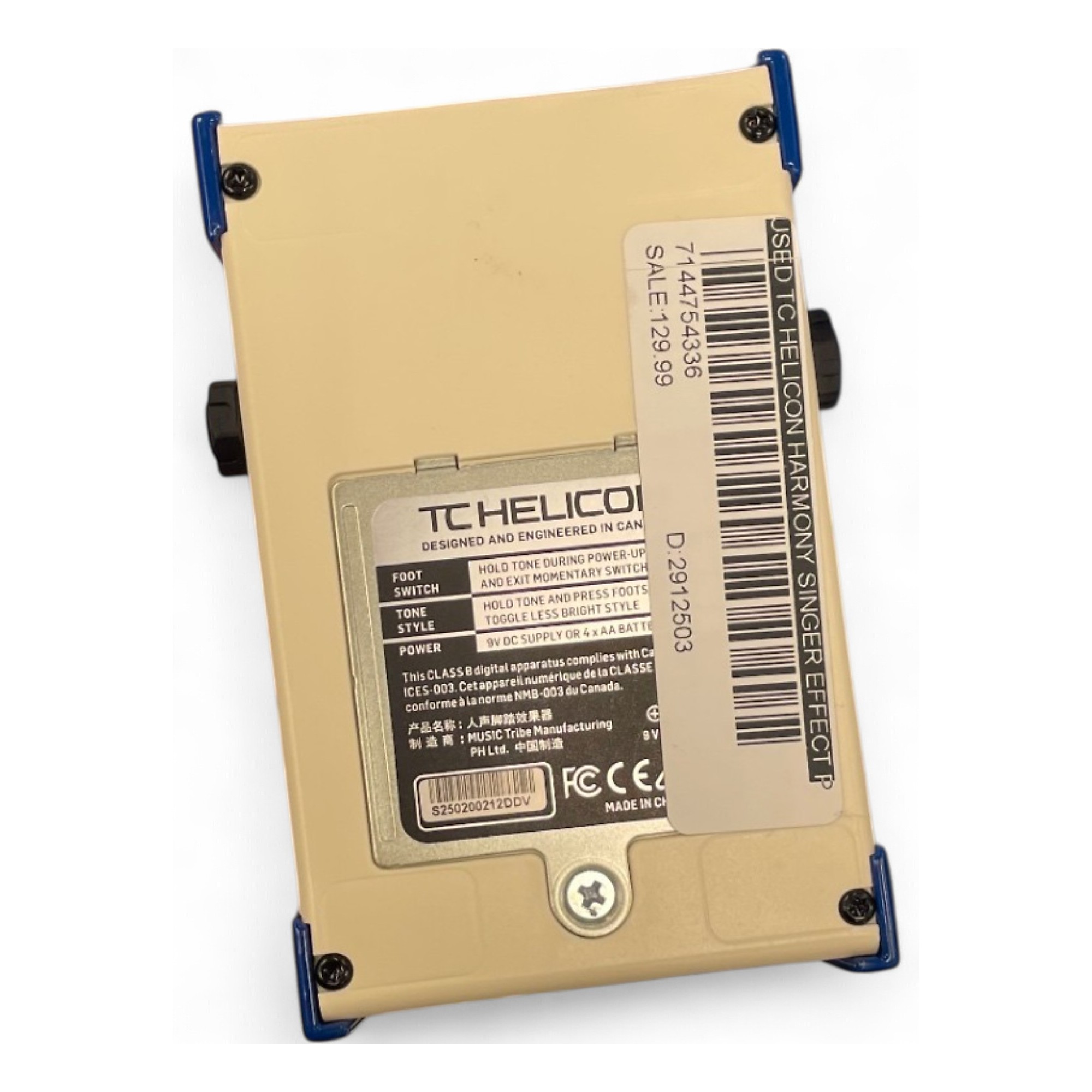 Used TC Helicon Harmony Singer Effect Processor | Guitar Center