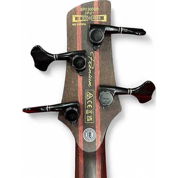 Used Ibanez SR1300SB Magic Wave Low Gloss Electric Bass Guitar