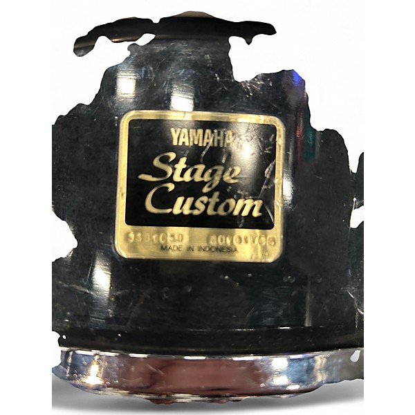 Used Yamaha 10X5 Stage Custom Snare Black Drum