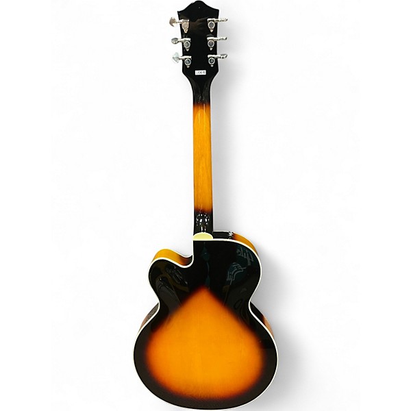Used Gretsch Guitars G2420 2 Tone Sunburst Hollow Body Electric Guitar