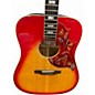 Vintage 1977 Gibson Hummingbird 2 Color Sunburst Acoustic Electric Guitar