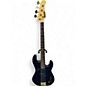 Used Kramer 1980's Pioneer Series Blue Electric Bass Guitar thumbnail