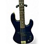 Used Kramer 1980's Pioneer Series Blue Electric Bass Guitar