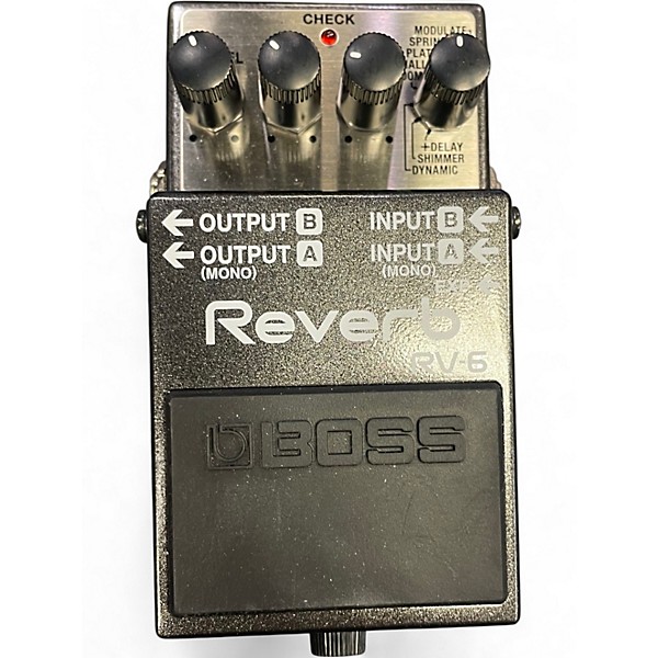 Used BOSS RV6 Digital Reverb Effect Pedal