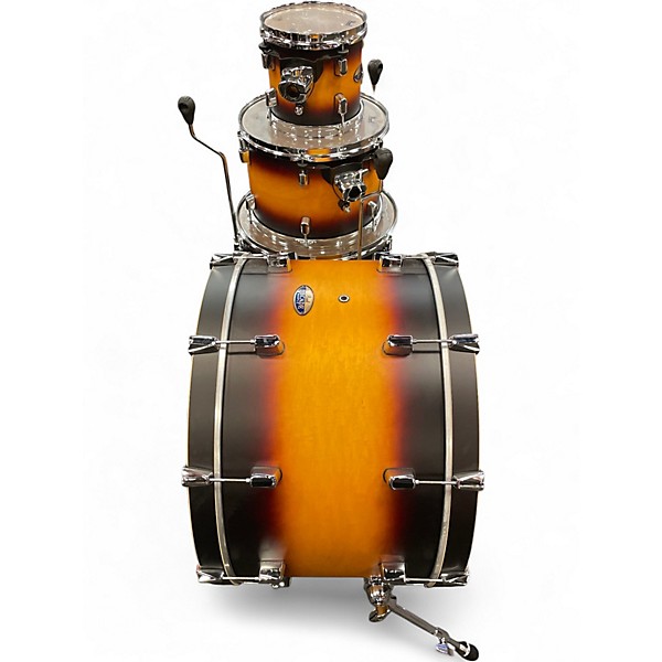 Used Pearl 4 Piece Decade Maple classic satin amburst Drum Kit