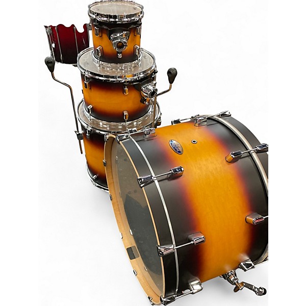 Used Pearl 4 Piece Decade Maple classic satin amburst Drum Kit