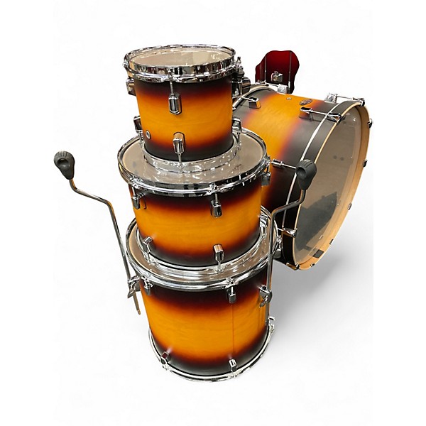 Used Pearl 4 Piece Decade Maple classic satin amburst Drum Kit