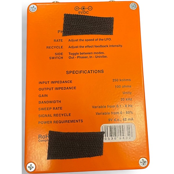 Used Ross PHASER Effect Pedal