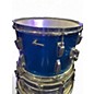 Vintage 1960s Ludwig 6 Piece Keystone Badge Blue Drum Kit