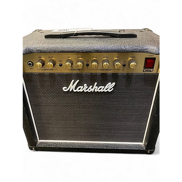 Used Marshall DSL5C 5W 1x10 Tube Guitar Combo Amp